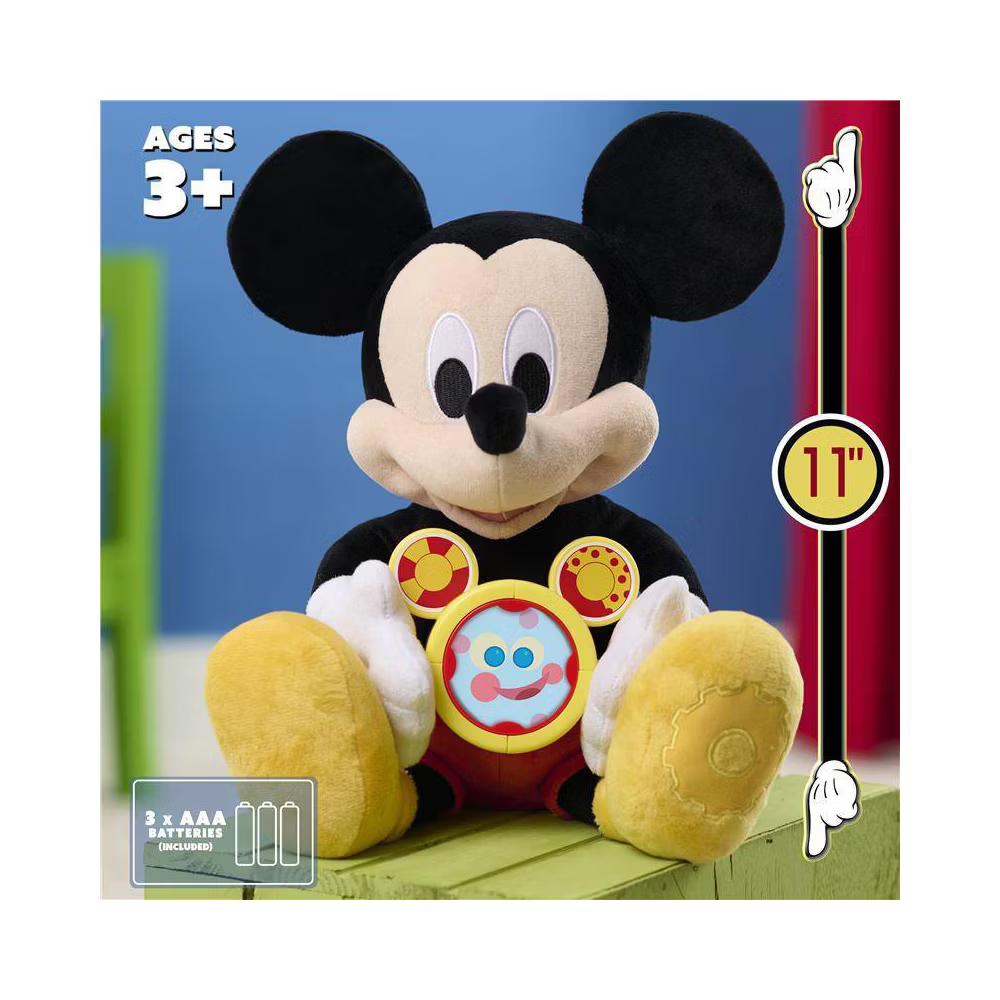 Jr. Oh Toodles! 11" Mickey Mouse Interactive Plush Toy 3 Modes of Play Ages 3 and Up - Image 9