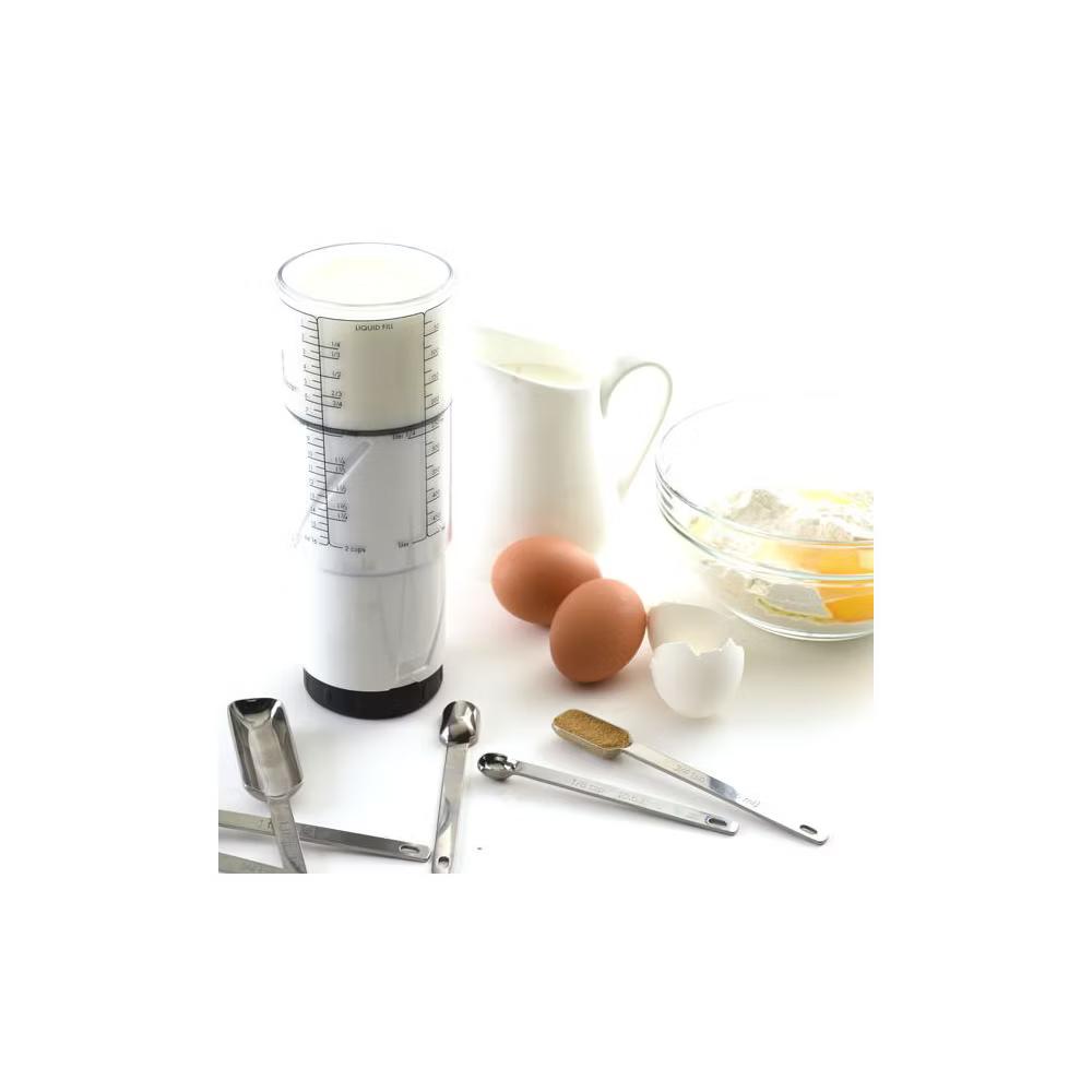 Norpro 2 Cup Adjustable Measuring Cup, White - Image 2