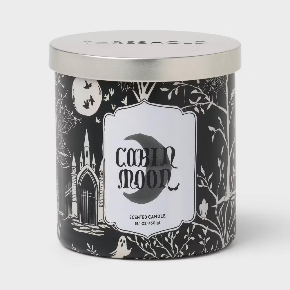 2 Wick Limited Edition Glass Halloween Jar Candle with Lid 15.1oz - Image 5