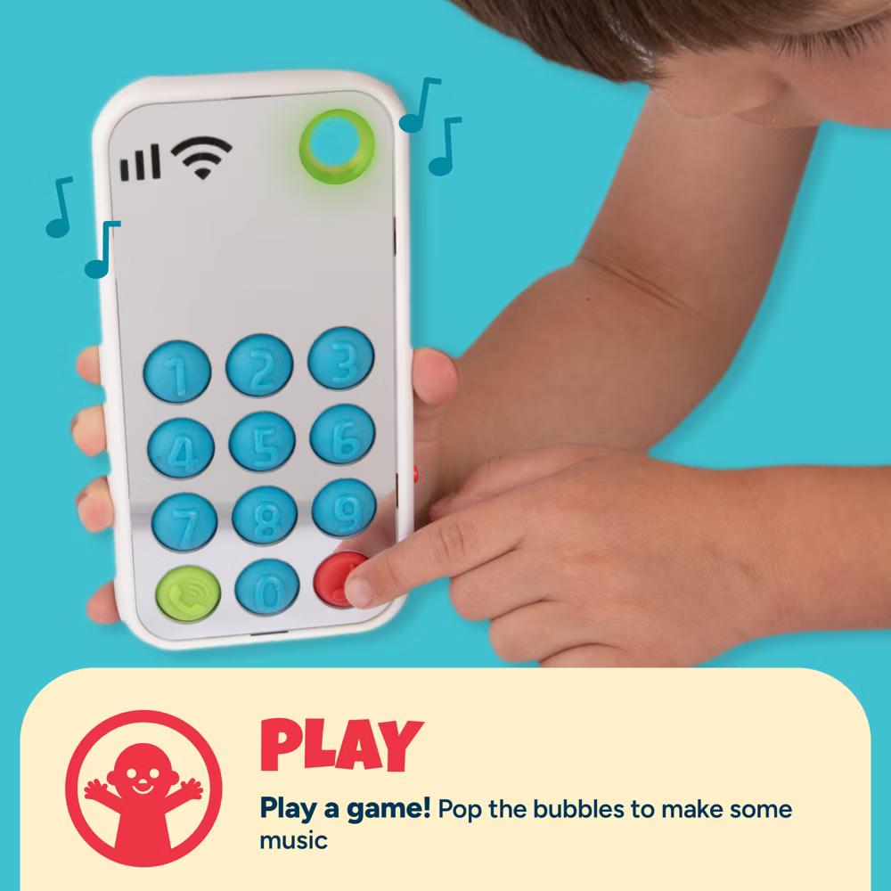 Smarty Phone – Interactive Multilingual Learning Phone with Lights, Sounds & Sensory Buttons, Ages 1–4+ - Image 4