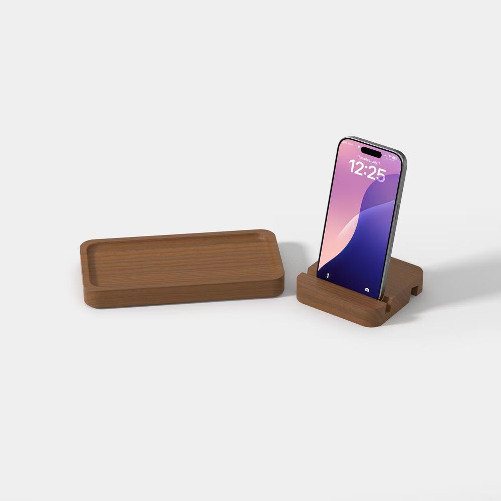 Wood Phone Stand with Desk Organizer - heyday™ - Image 3