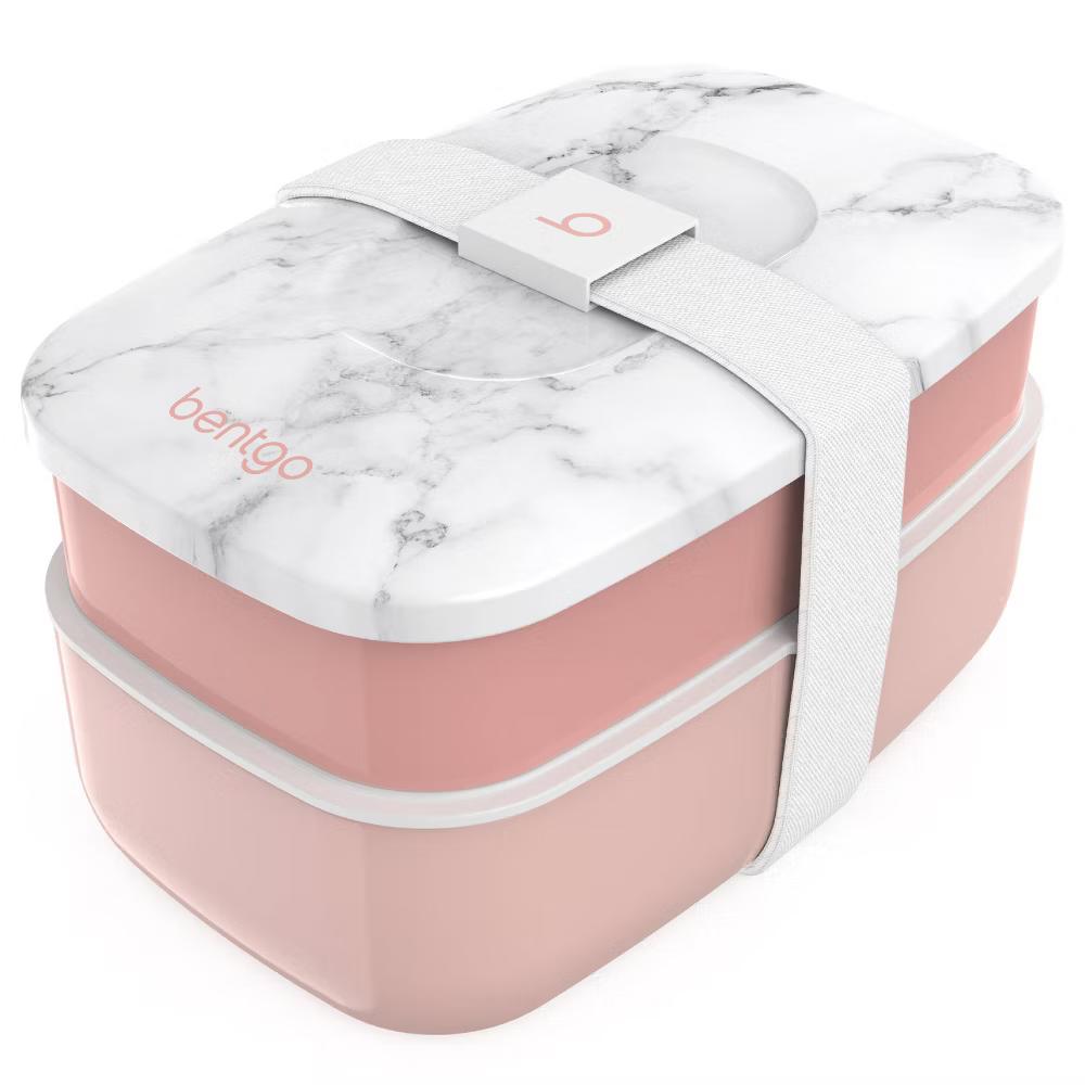 Classic All-in-One Stackable Lunch Box Container with Built in Flatware - Image 47