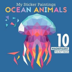 My Sticker Paintings: Ocean Animals - by Logan Powell (Paperback)