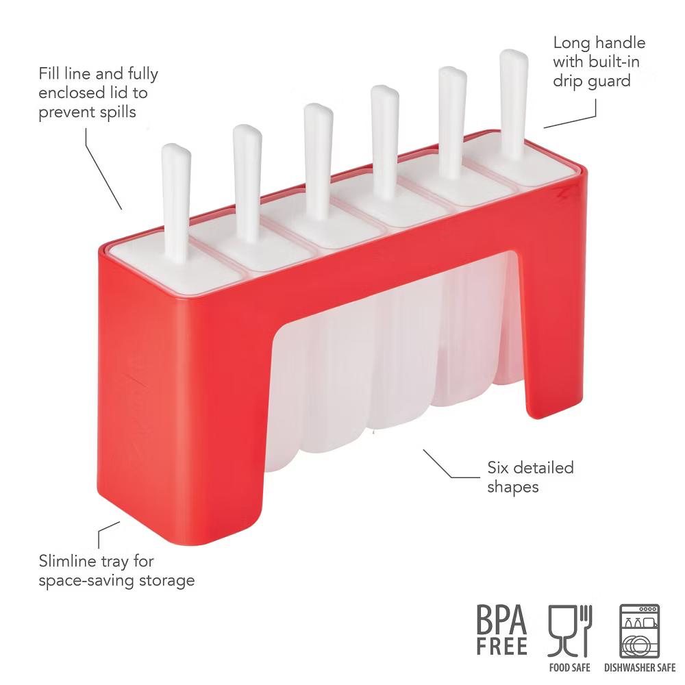 Set of 6 Groovy Pop Molds - Image 7