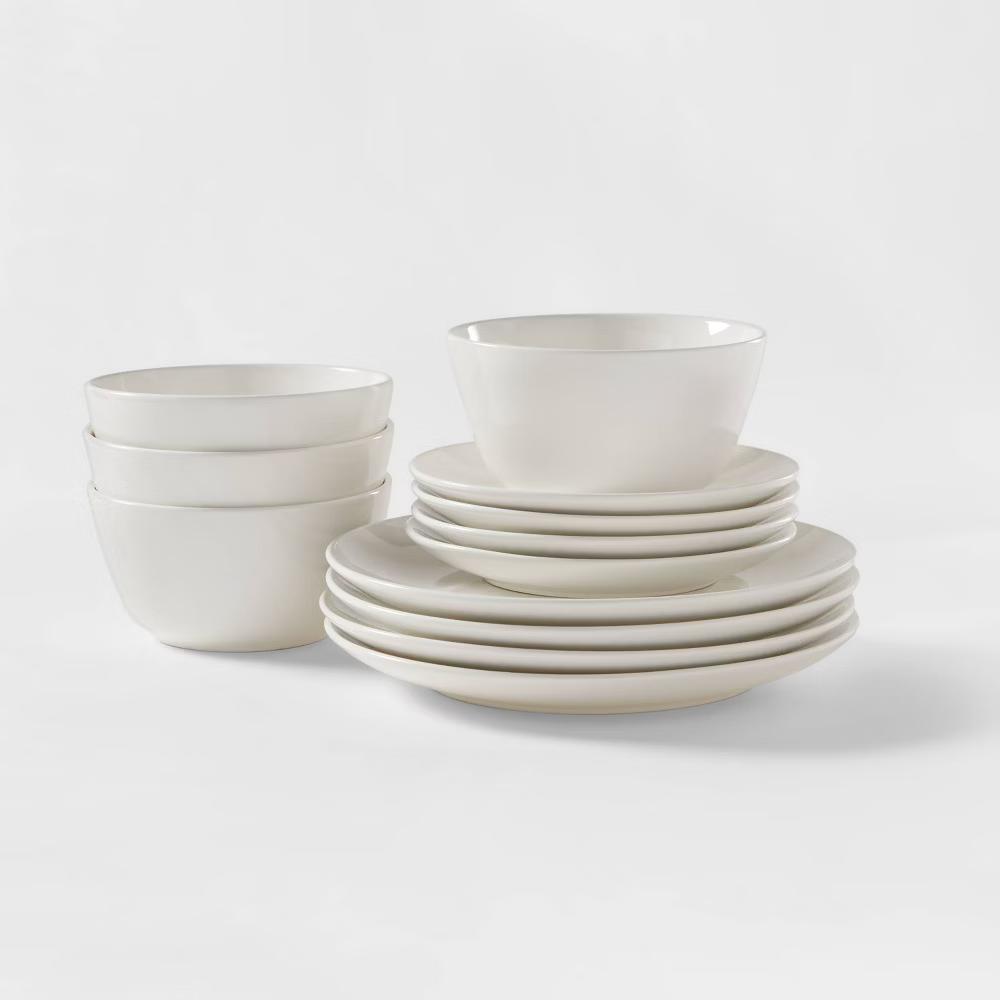 12pc Stoneware Avesta Dinnerware Set - Image 24