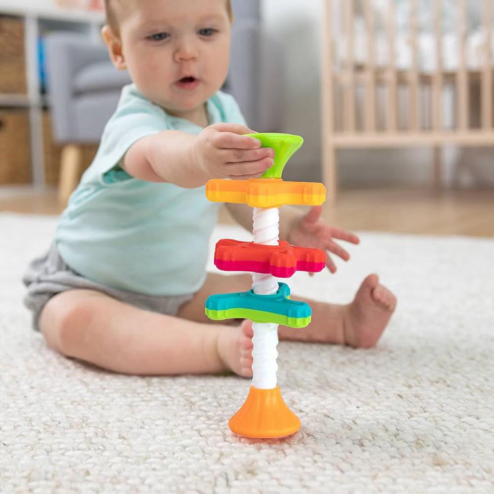 Baby Toddler and Learning Toy MiniSpinny: Sensory Development, Fine Motor Skills - Image 7