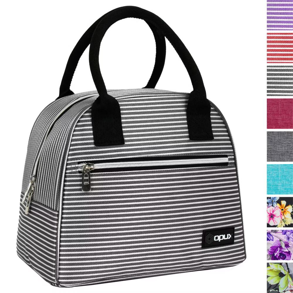Insulated Lunch Box Women, Cooler Bag Tote Girls Kids Teen Adult, Soft Reusable Thermal Meal Prep Purse - Image 9