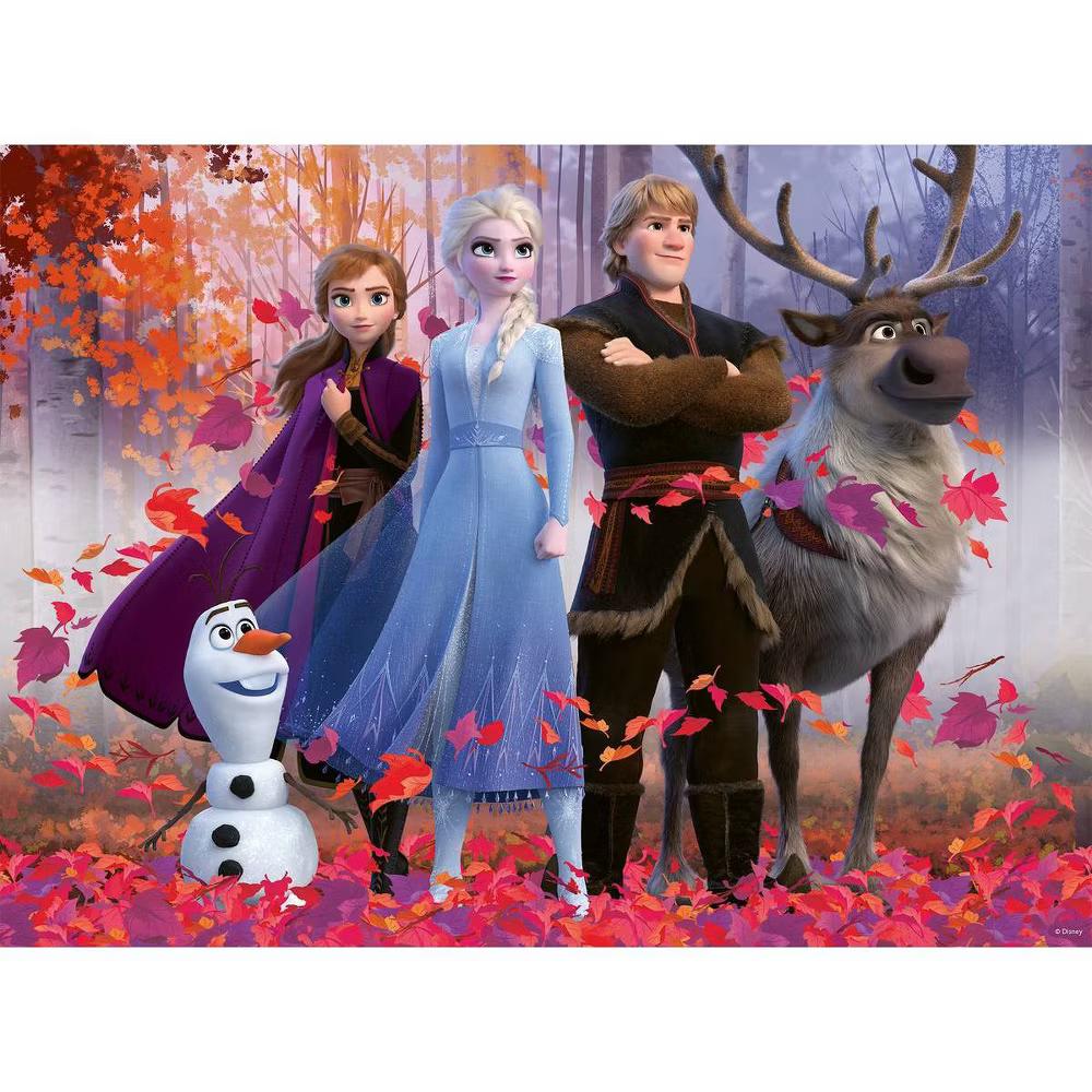 Frozen 2 Magic of the Forest 100pc Jigsaw Puzzle: Kids Creative Thinking Educational Paperboard Toy - Image 3