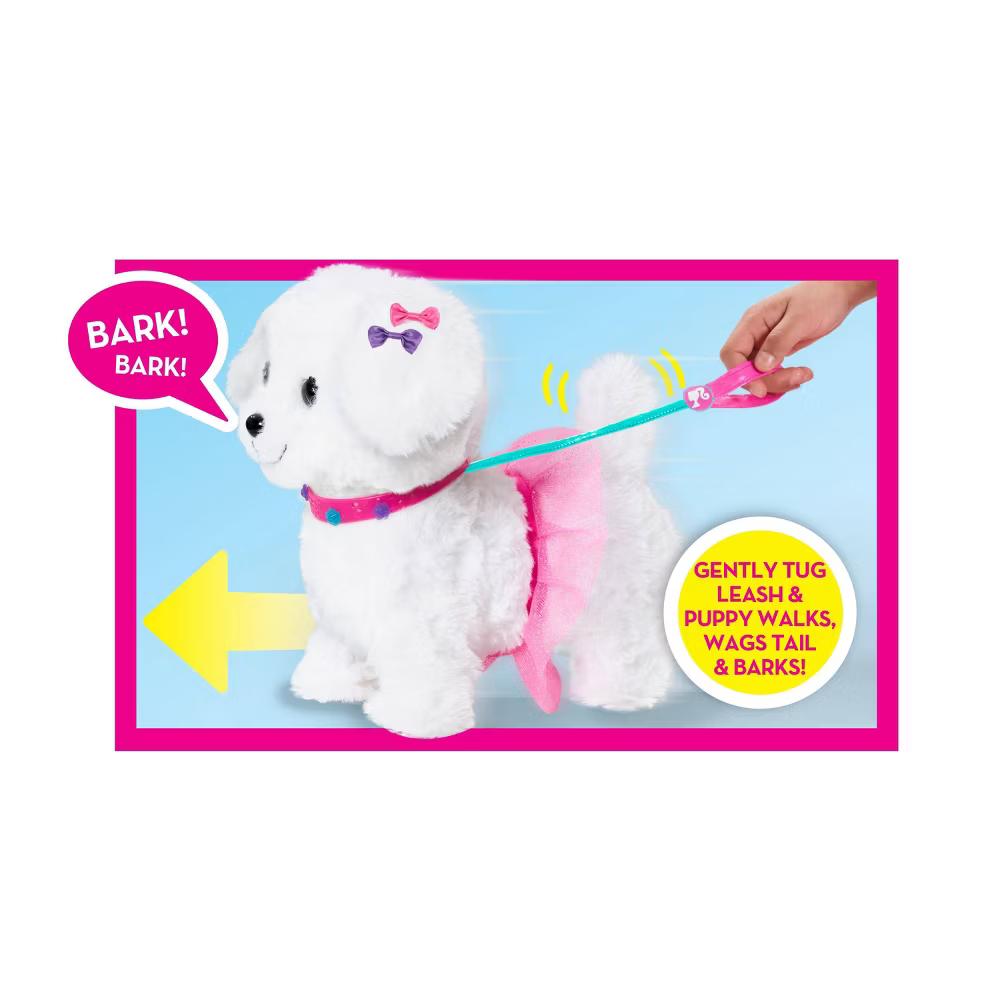Walking Puppy Plush Toy 10pc Interactive Pet Playset with Leash and Accessories - Image 5
