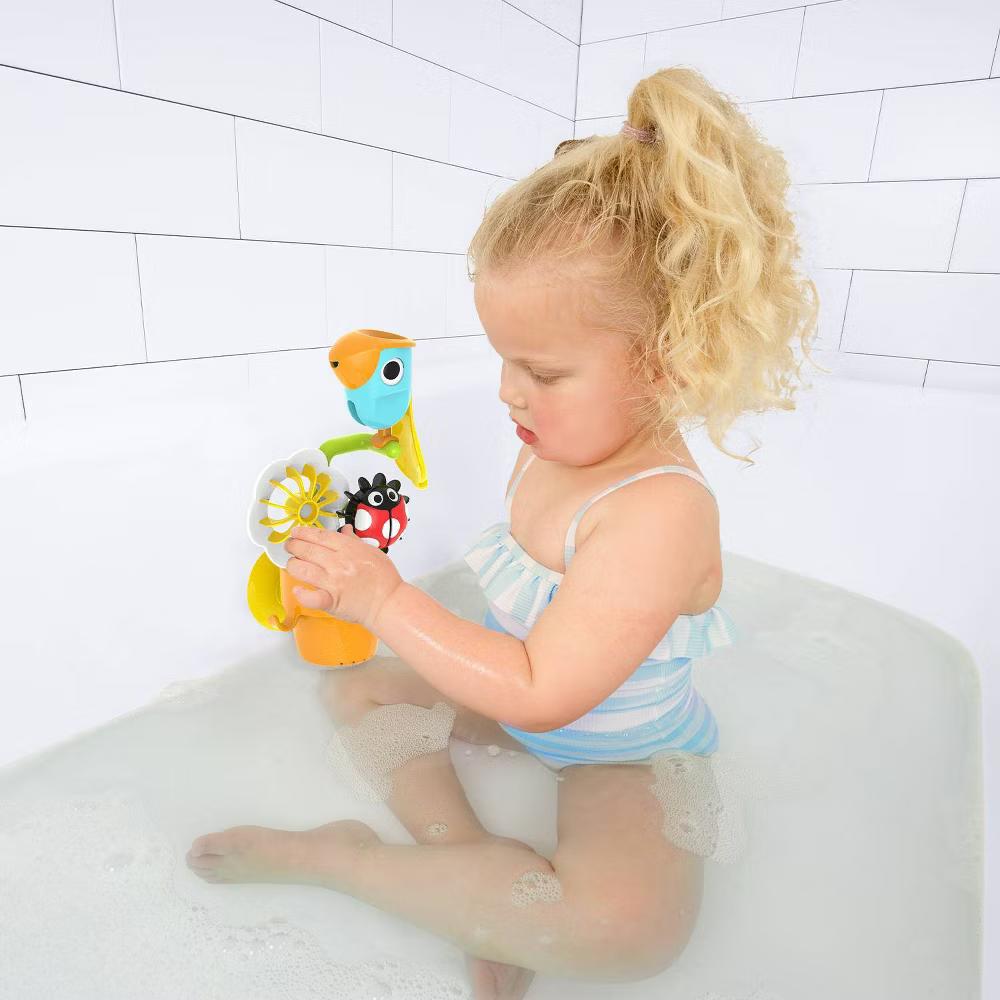 Pour N Grow Spinning Garden Bath Toys - 11pc: Educational Focus Creativity - Image 3