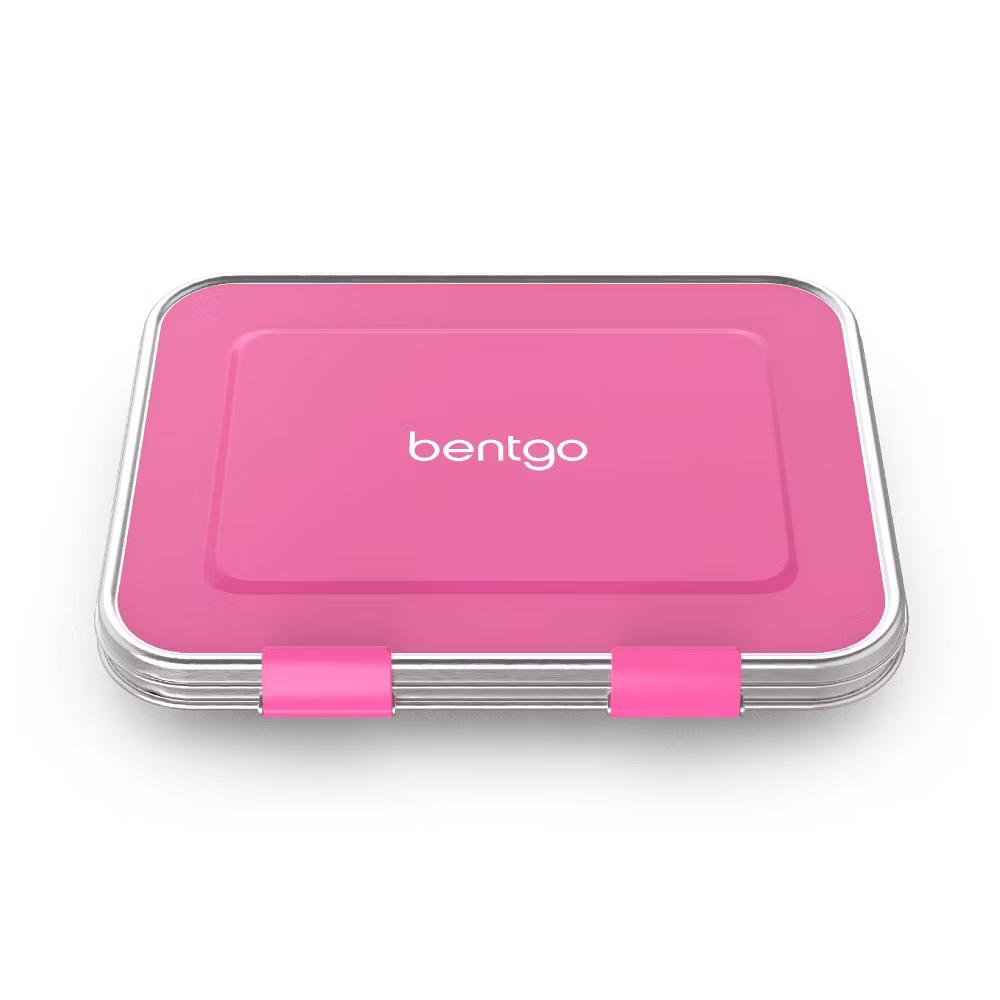 Kids' Stainless Steel Leakproof 3 Compartments Bento-Style Lunch Box - Image 16