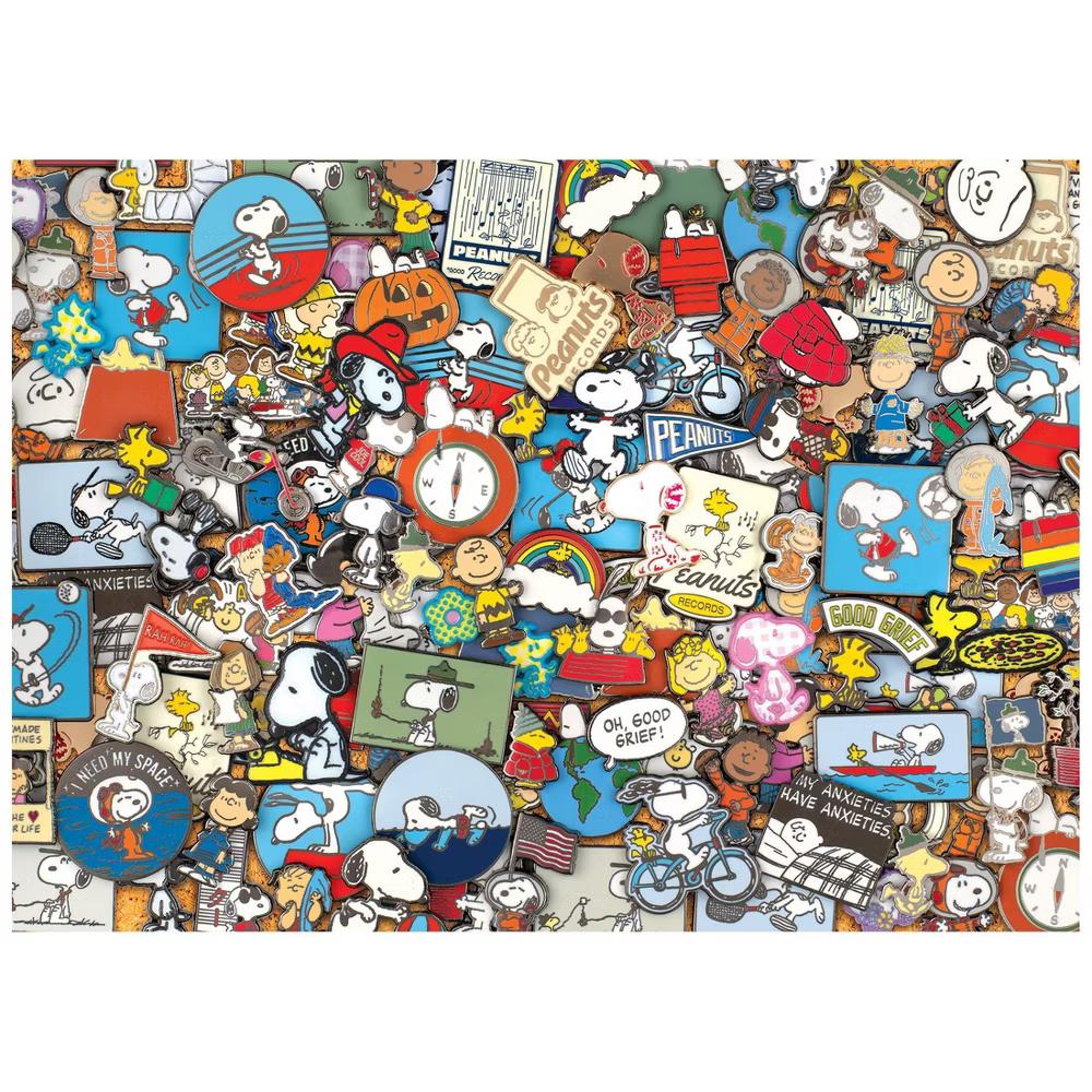 Peanuts Pins 1000pc Jigsaw Puzzle - Image 2