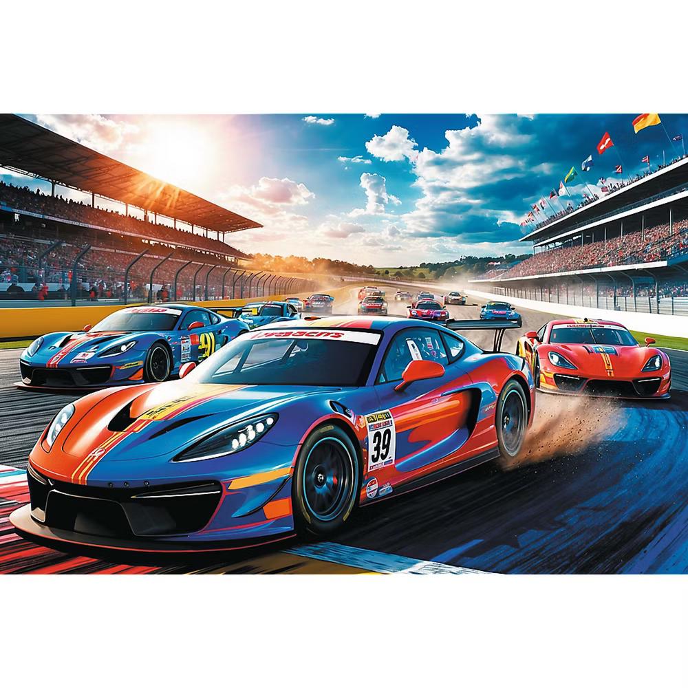 Kids Fast Racer 100 Piece Puzzle - Image 2