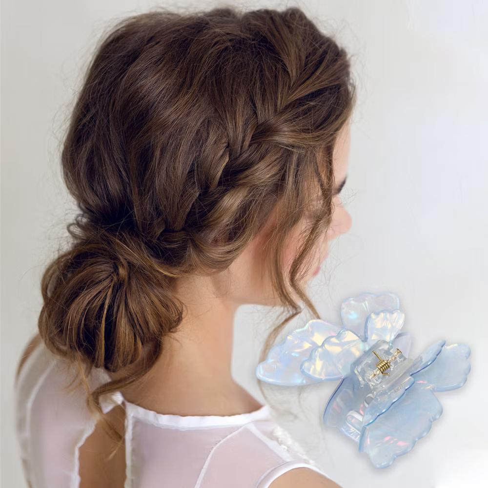 Women's Fashion Butterfly Hair Clip 2.76"x2.52"x1.42" 1 Pc - Image 6