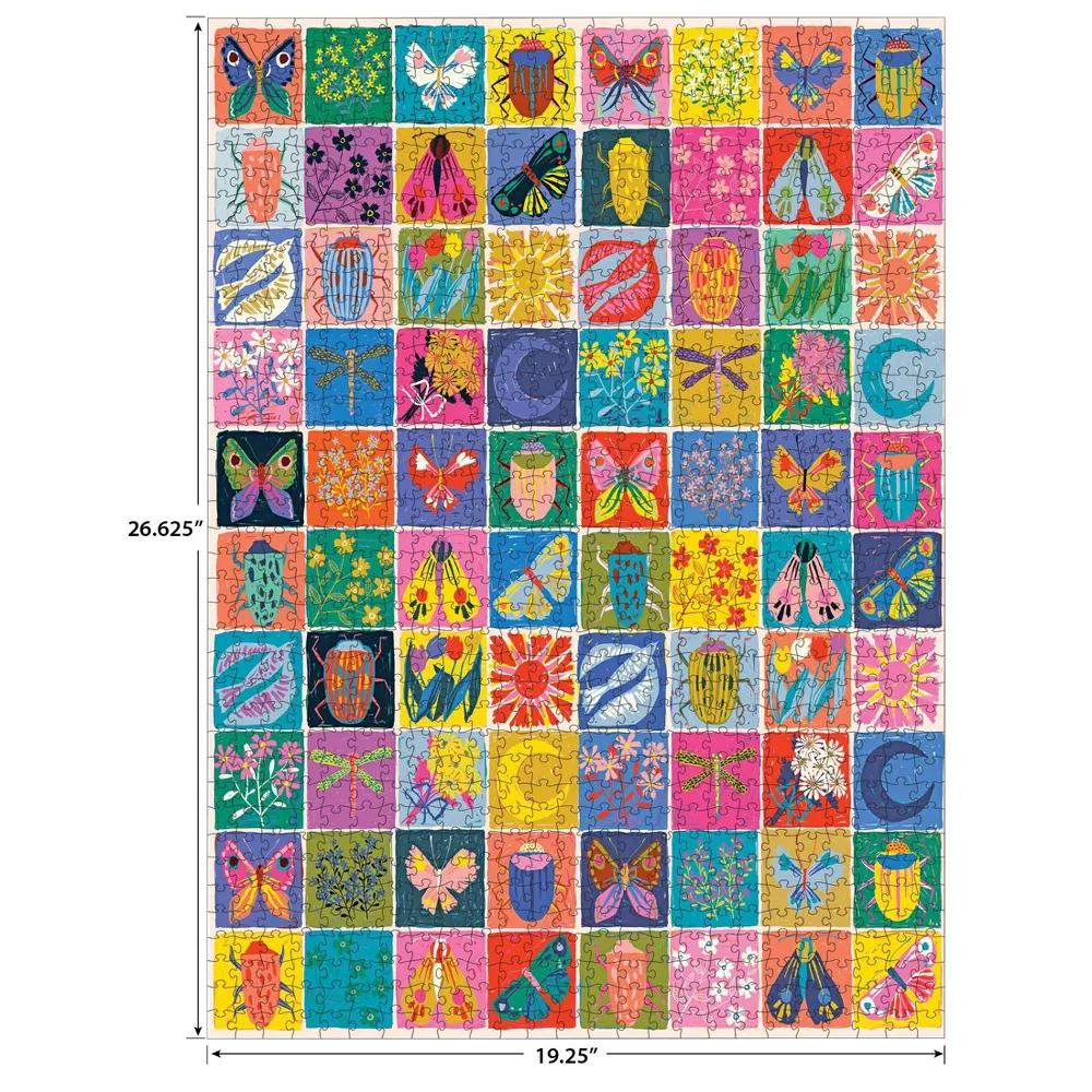 Soft Touch 1000pc - Summer Quilt Jigsaw Puzzle - Image 3
