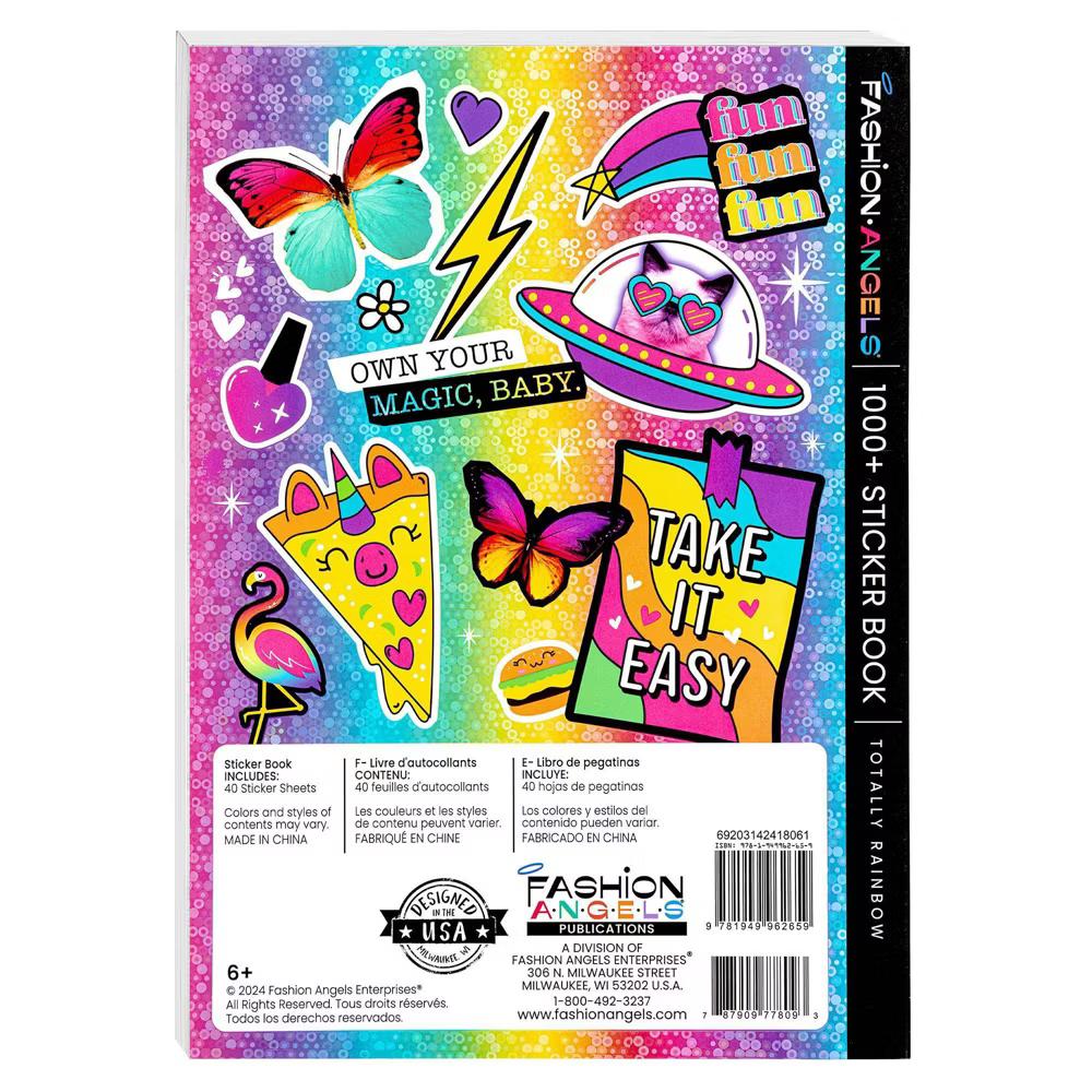 Fashion Angels 1000+ Totally Rainbow Stickers - Image 4