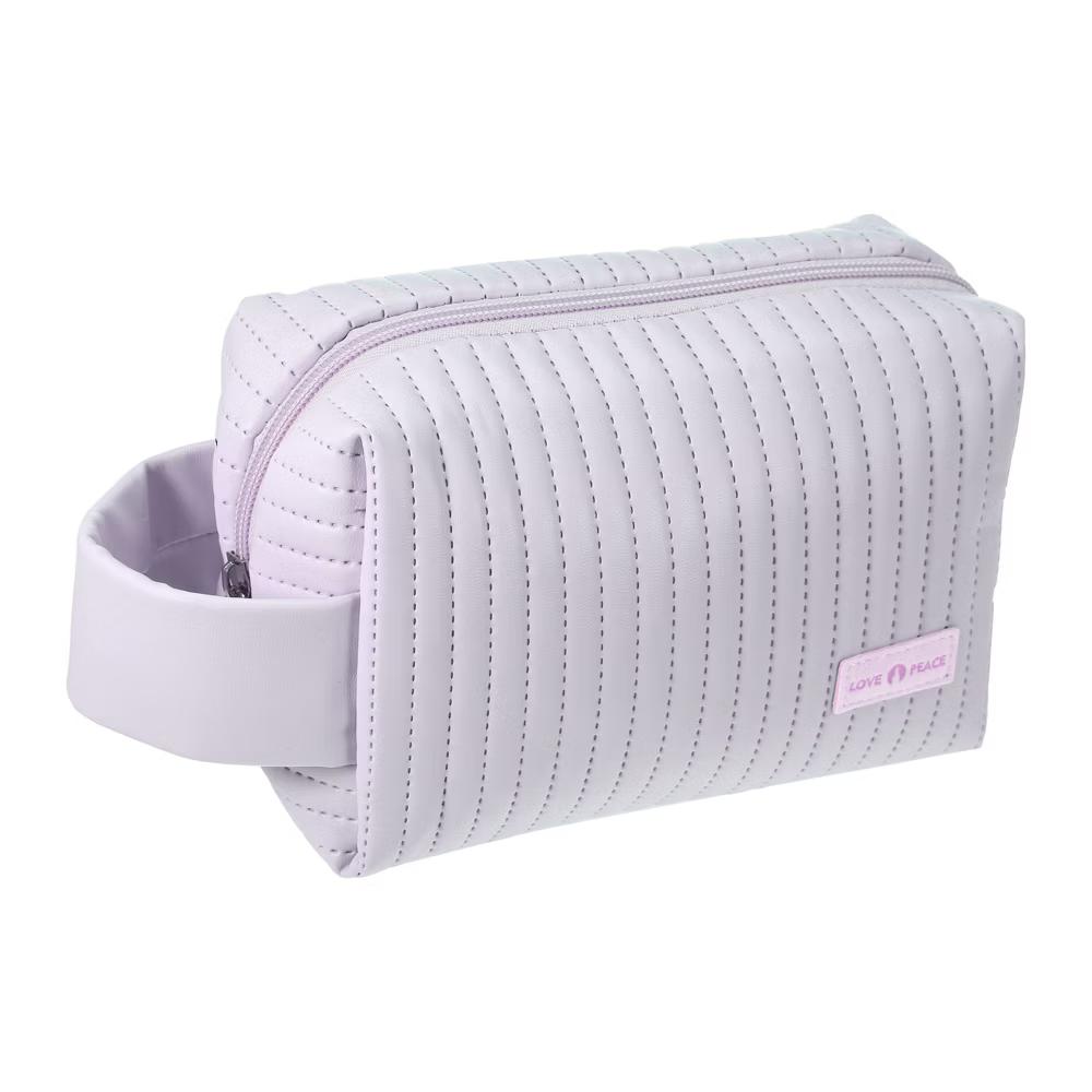 Faux Leather Small Makeup Bag - Image 31