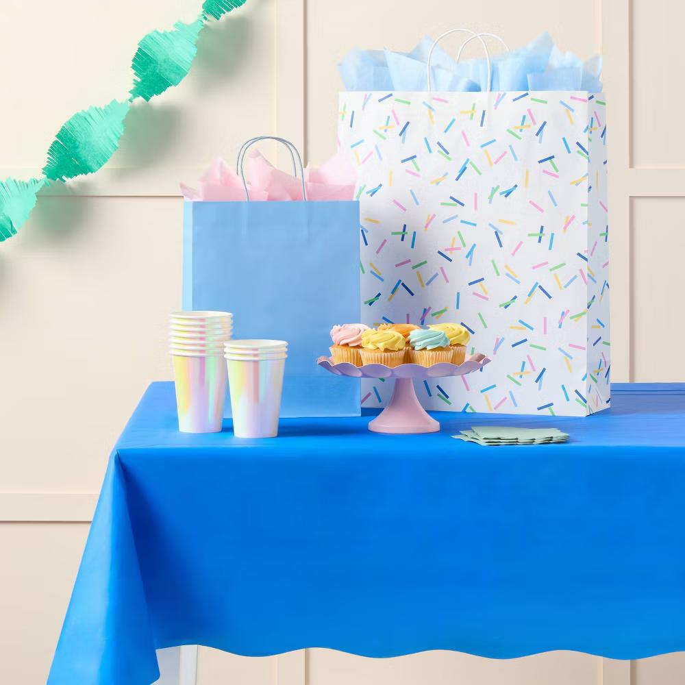10ct Iridescent Shiny Paper Cups