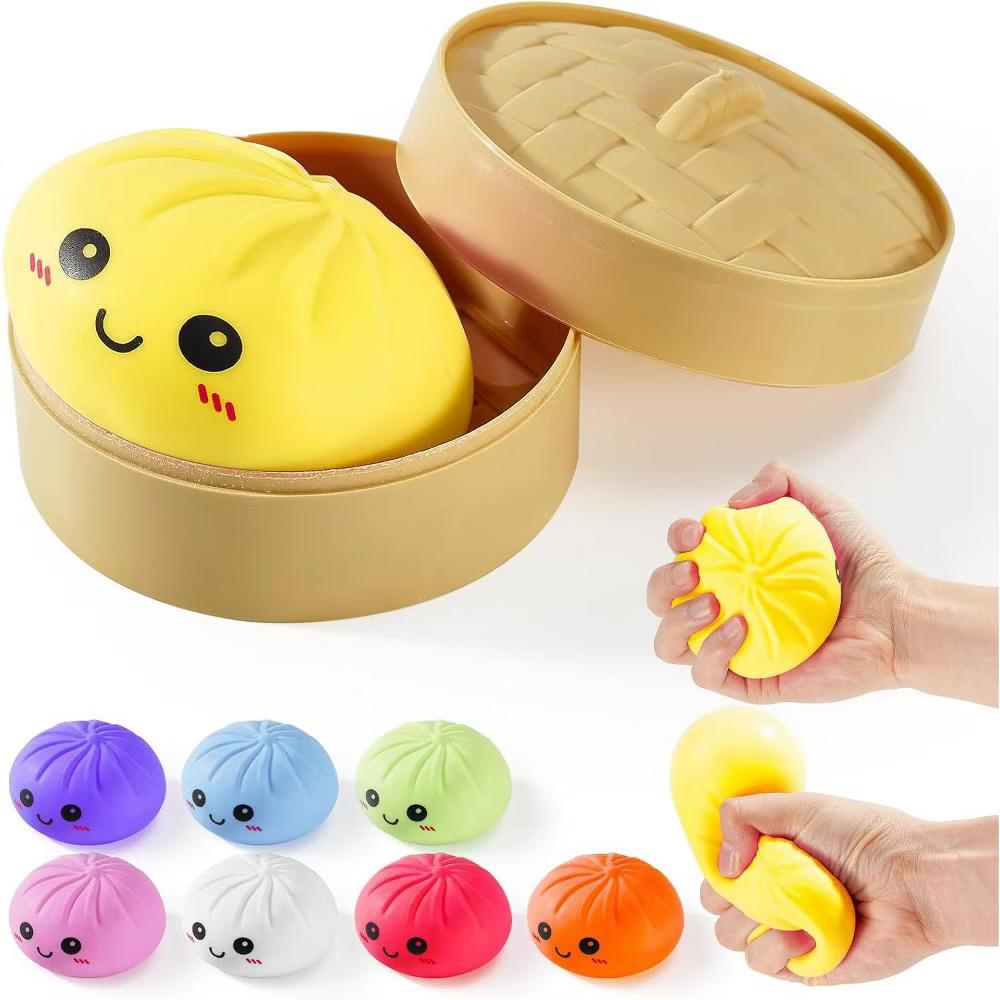 Link Dumpling Squishies, Colorful Dumplings Mystery Box, Stress Balls Fidget Sensory Toy - Image 12
