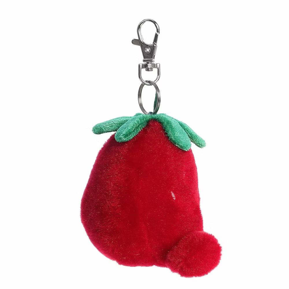 Mini Juicy Strawberry Palm Pals Adorable Clip-On Red 4" - Image 3
