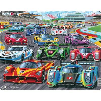 Larsen Speed Racer Kids' Jigsaw Puzzle - 36pc - Image 2