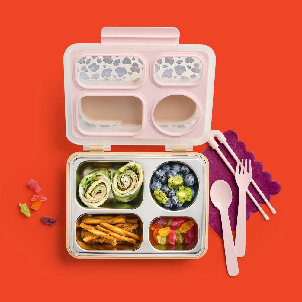 Stainless Steel Bento Lunch Box - Image 12