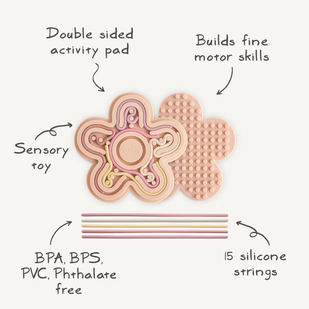 Mushie Petal Silicone Sensory Toy - Image 4