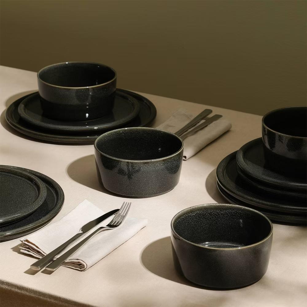 24pc Eden Stoneware Dinnerware Set - Image 10