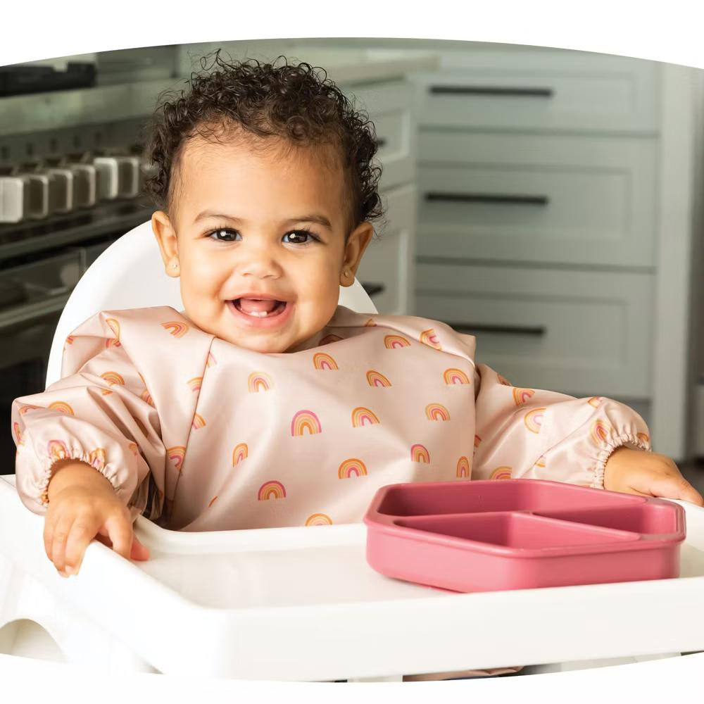 Silicone Suction Divided Plate Baby/Toddler Dish for Independent Eating - Image 5