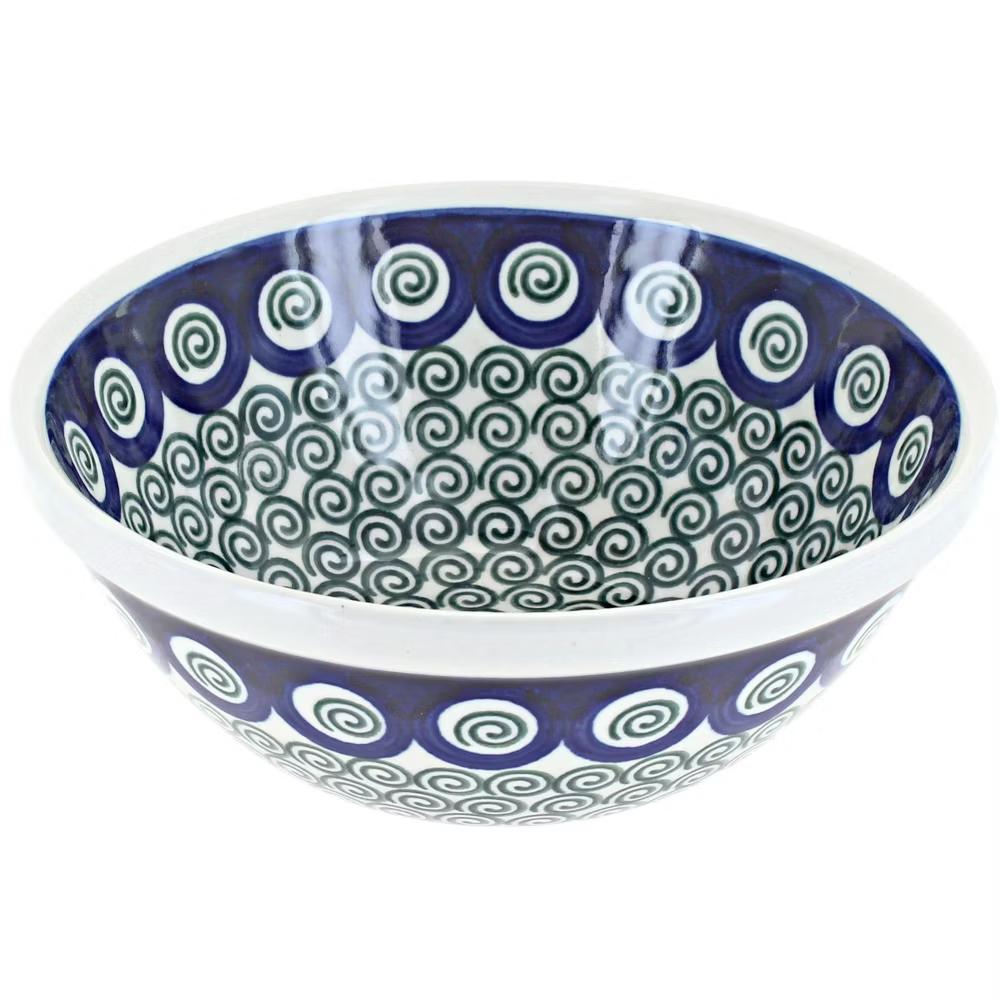 Blue Rose Polish Pottery Ceramika Artystyczna Cereal Bowl - Image 32