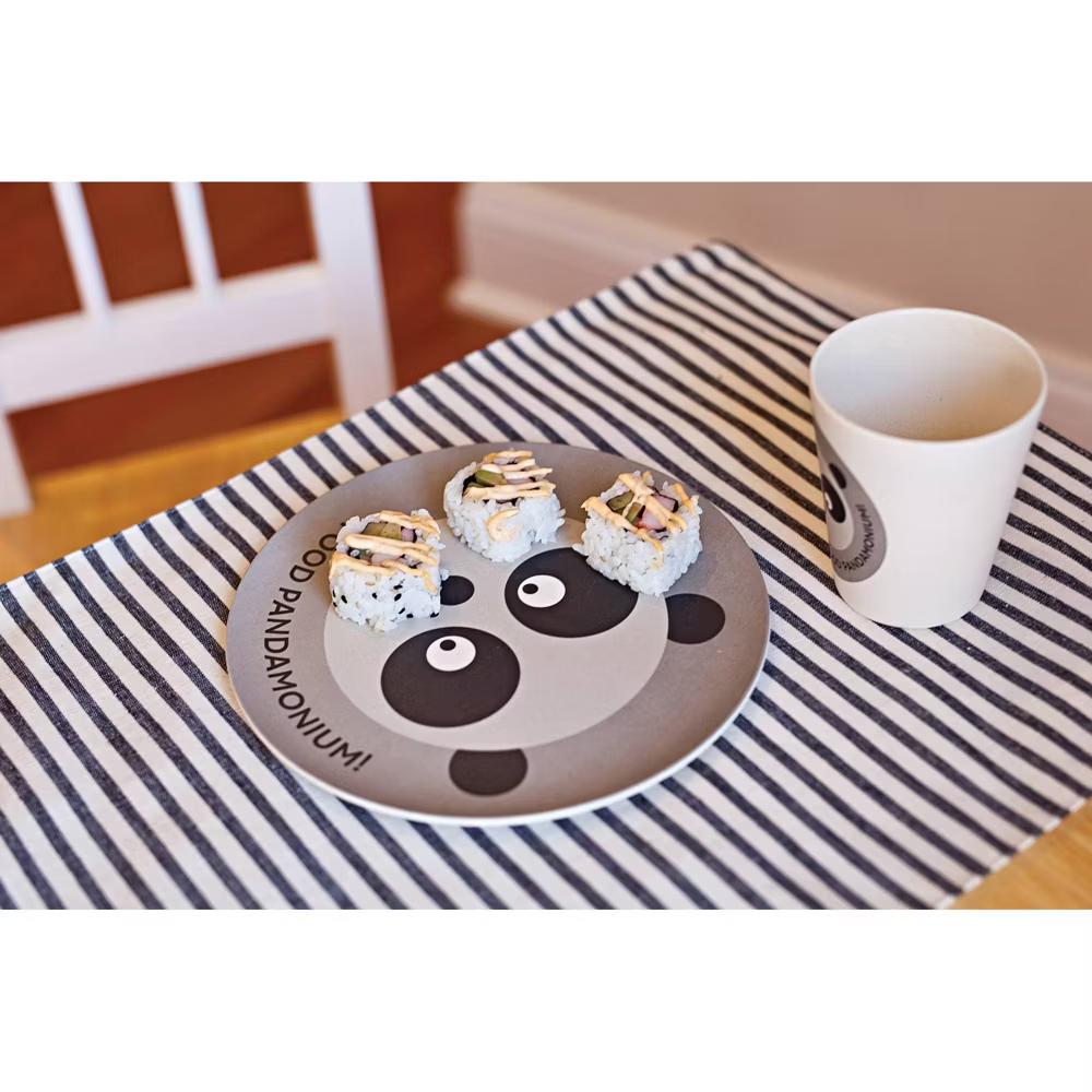 7.8" 4pk Bamboo Fiber Animal Plates - Red Rover - Image 4