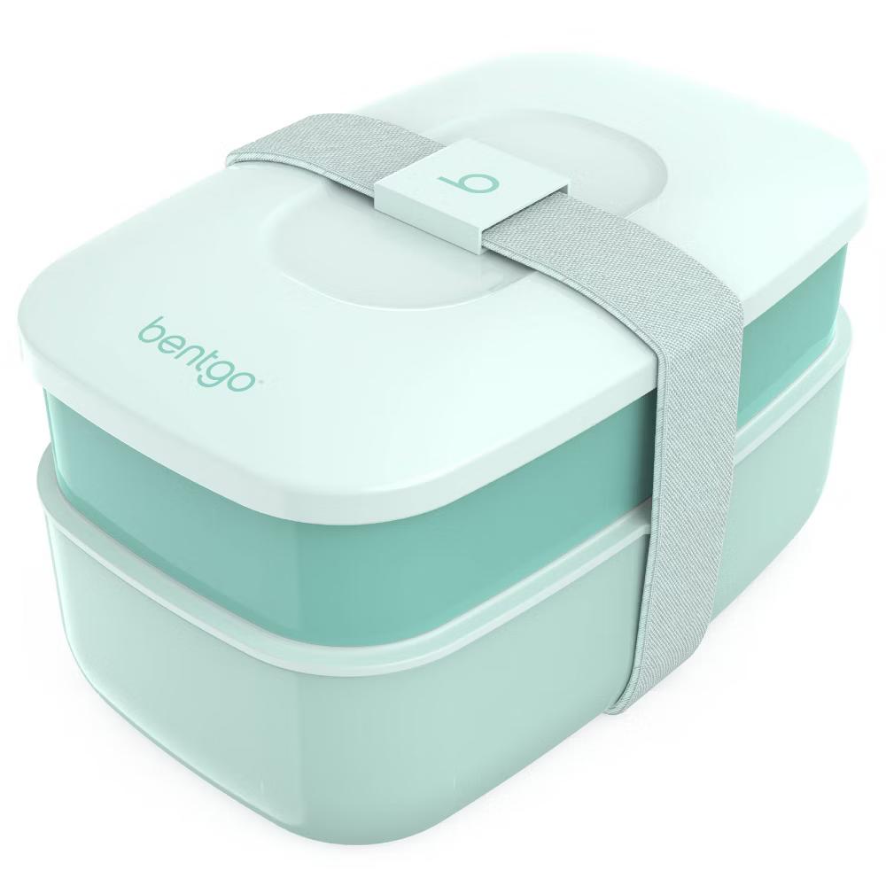 Classic All-in-One Stackable Lunch Box Container with Built in Flatware - Image 39