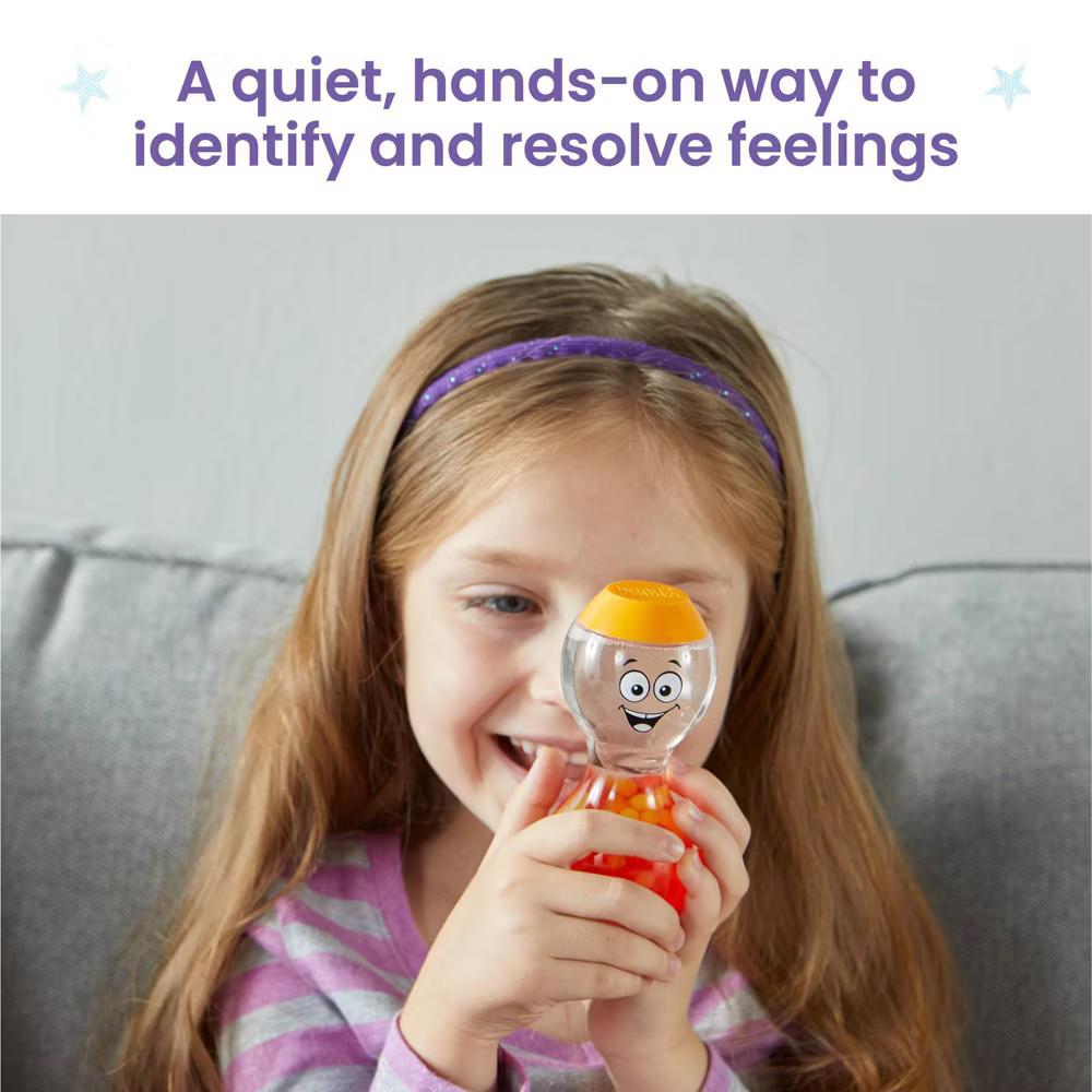 Hand2Mind 4pk Express Your Feelings Bottles, Teacher Supplies - Image 3
