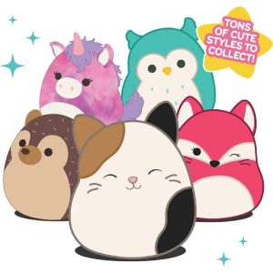 5-Inch Mini Plush 5-Pack- Snuggle Collection- All Different Plushes- Collectible Soft Stuffed Animals Toy- Gift for Kids, Girls & Boys