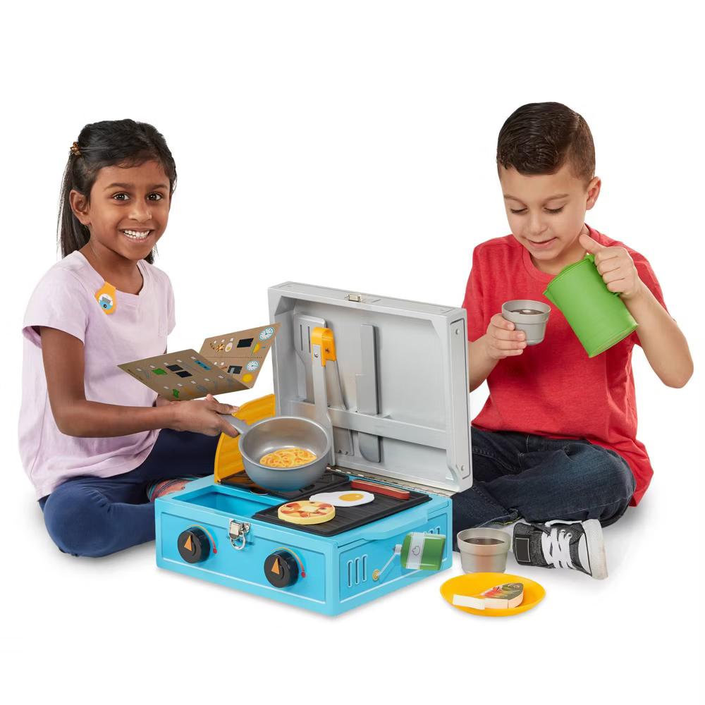 Let's Explore Camp Stove Play Set – 24pc - Image 2