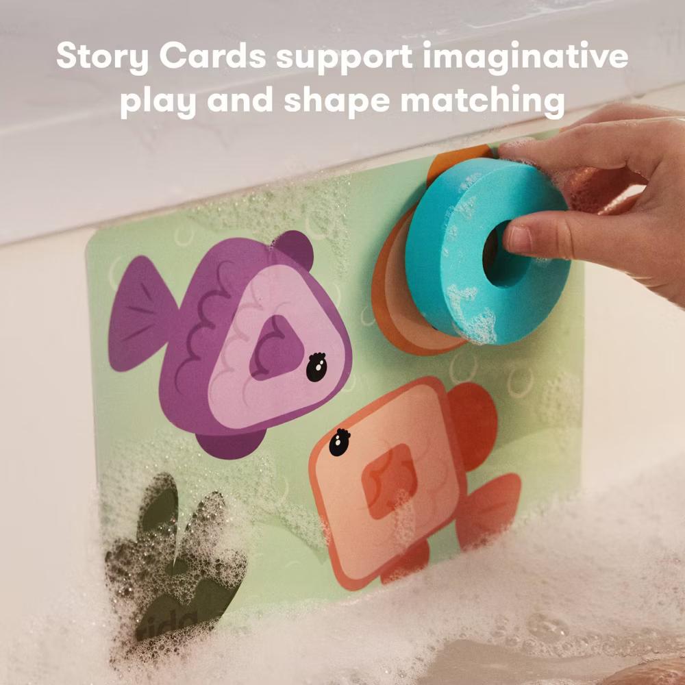 Sort + Solve Bath Puzzles, Age 18-36m - 10pc - Image 5