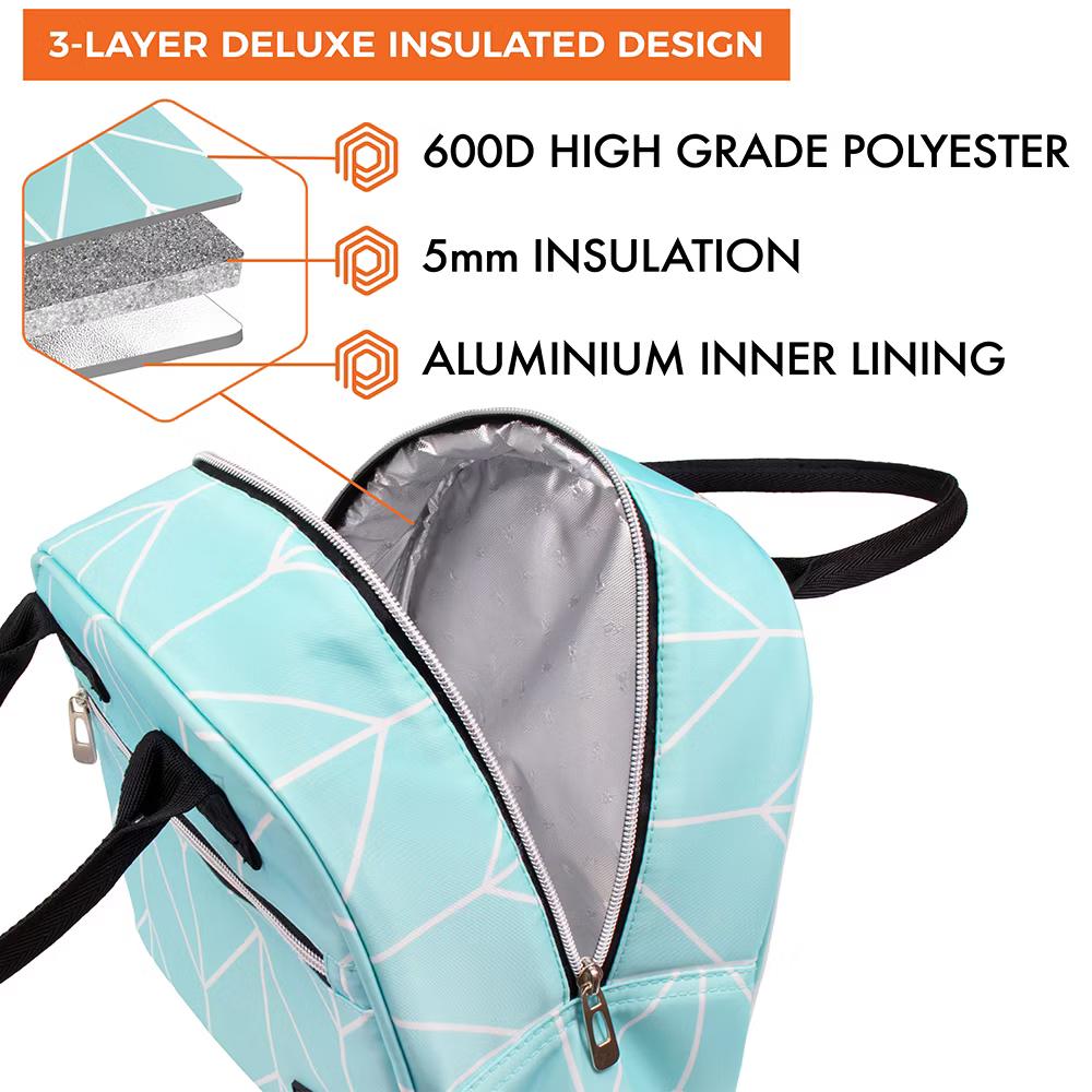 Insulated Lunch Box Women, Cooler Bag Tote Girls Kids Teen Adult, Soft Reusable Thermal Meal Prep Purse - Image 67