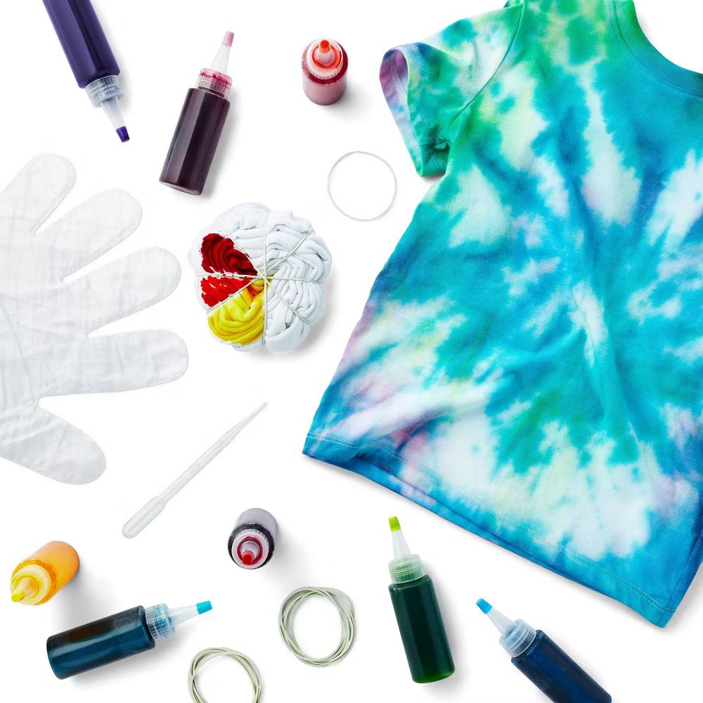 Give It A Swirl Tie Dye Kit - DIY Art Kit, 59 Pieces, Includes Dyes & Gloves, Ages 12+ - Image 4