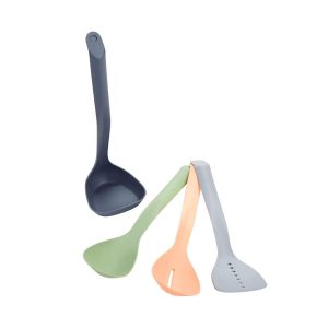 The Lakeside Collection Magnetic Kitchen Utensil Set - Ladle, Spoon, Spatula