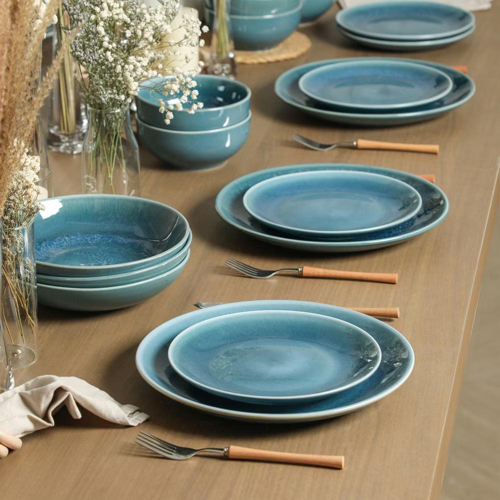 Riley 4-Piece Pasta Bowl Set Stoneware, Service for 4 - Image 7