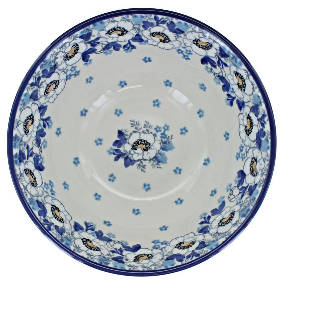 Blue Rose Polish Pottery Ceramika Artystyczna Cereal Bowl - Image 18