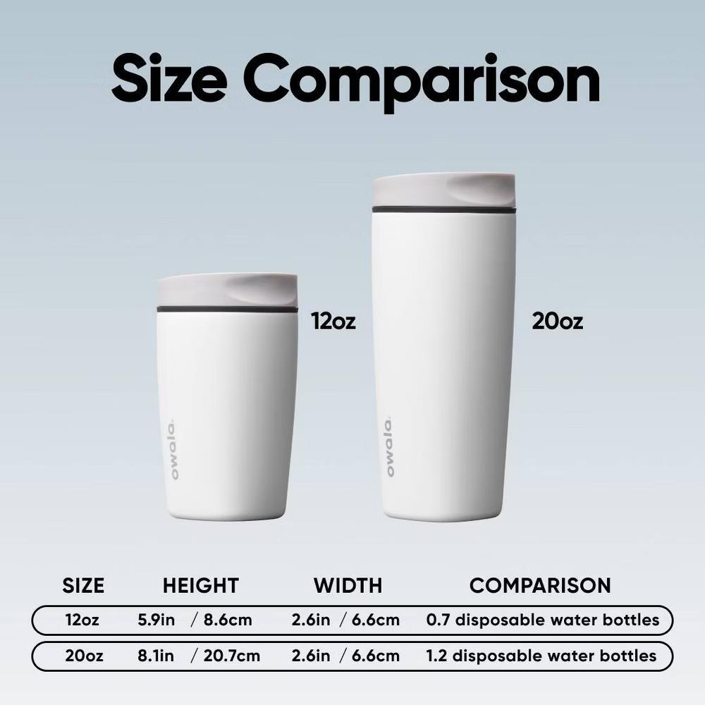 20oz Stainless Steel SmoothSip Travel Mug - Image 11