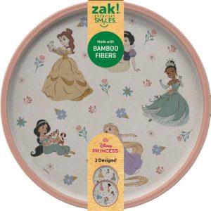 2pk 8" Princess Melamine Bamboo Plates