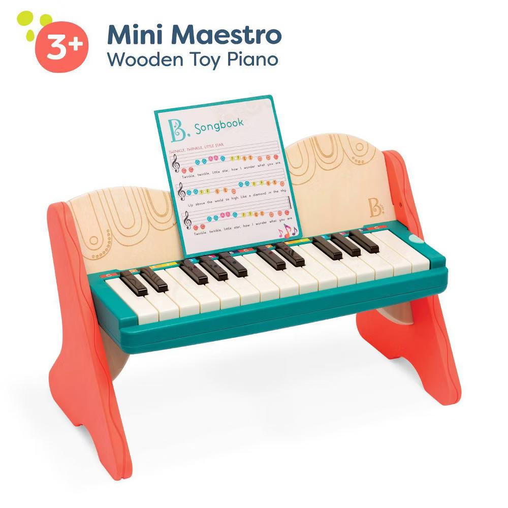 Mini Maestro Wooden Toy Piano - Musical Instruments for Kids - Image 4