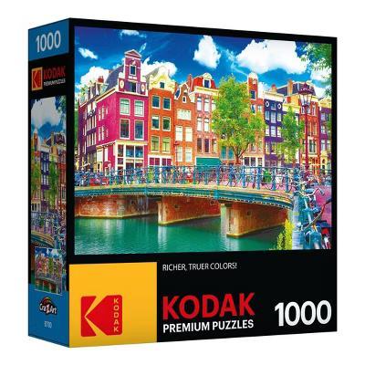 Kodak Premium Colorful Waterfront Buildings, Amsterdam Jigsaw Puzzle - 1000pc - Image 2