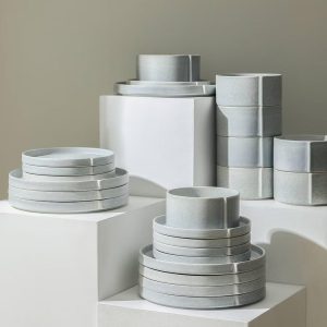 24pc Bao Stoneware Dinnerware Set