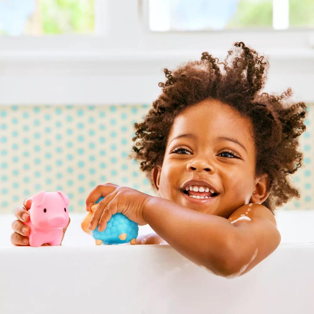 Farm Squirts Bath Toy 8pk: Educational Animal Learning, Fun Plastic Toys - Image 3