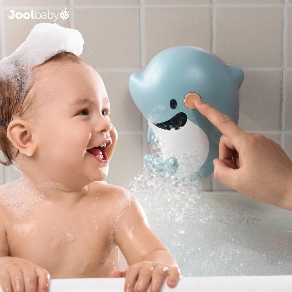Jool Baby Dolphin Bubble Foam Maker Bath Toy: Interactive Plastic Bathing Companion with Animal Educational Focus - Image 2