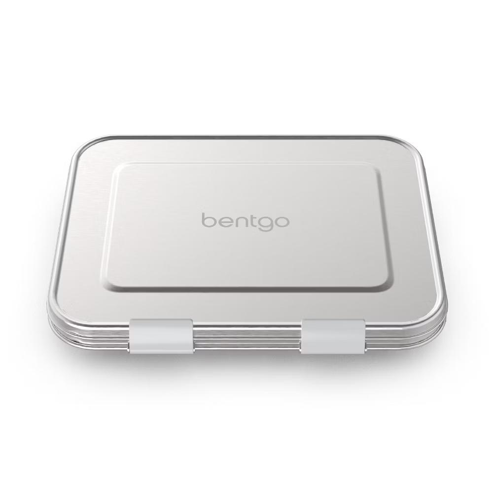 Kids' Stainless Steel Leakproof 3 Compartments Bento-Style Lunch Box - Image 39