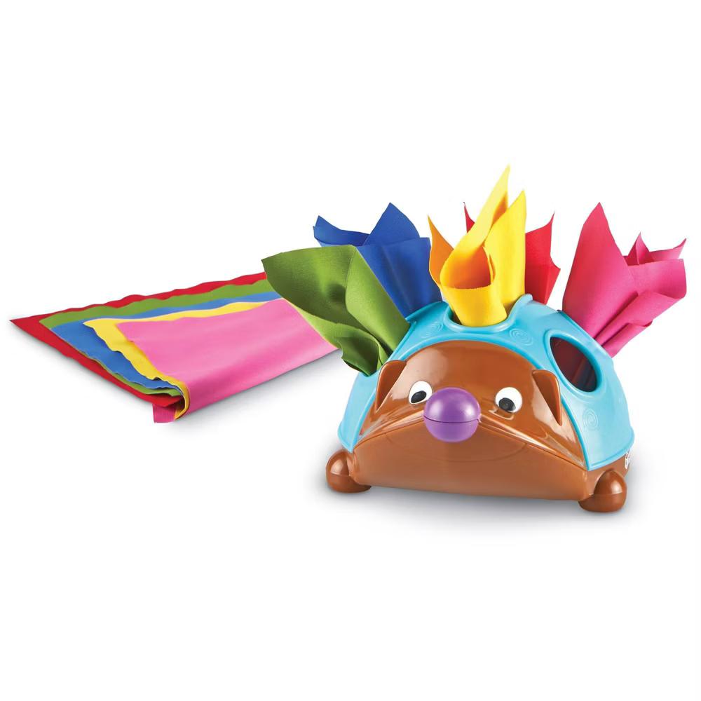 Spike the Fine Motor Hedgehog Tissue Time: Plastic Baby & Toddler Toys, BPA-Free, 11 Pieces - Image 7